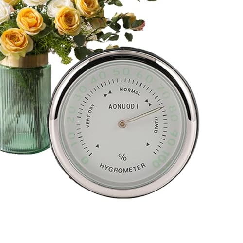 Selbstklebende Uhr für Armaturenbrett – Innenthermometer mit Klebstoff, kompakte Uhr für Luftanschlüsse von Fahrzeugen, LKWs, Campingbooten von Générique