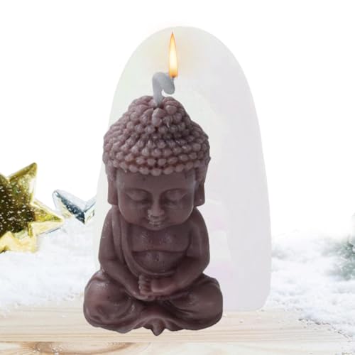Silikon Buddha Kerzen - 3D-Mini-Buddha Kerzen für handgefertigte Kerzen und Dekoration | Silikonform für Gips, Zement, Harz und Wachs, ideal für DIY-Projekte Silikon Buddha Kerzen - 3D-Mini-Buddha Kerzen für handgefertigte Kerzen und Dekoration | Silikonform für Gips, Zement, Harz und Wachs, ideal für DIY-Projekte von Générique