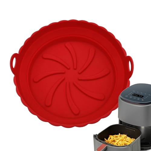 Silikon-Fritteuse ohne Öl – beständig gegen hohe Temperaturen zum Kochen im Ofen, Kochen aus Silikon für Airfryer – zum Braten, Servieren und Kochen Silikon-Fritteuse ohne Öl – beständig gegen hohe Temperaturen zum Kochen im Ofen, Kochen aus Silikon für Airfryer – zum Braten, Servieren und Kochen von Générique