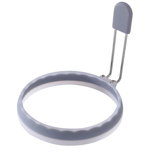 Silikonform für Eierringe – runder Eierkocher Ring | Eierringe aus Silikon zum Frittieren von Eiern | Silikon-Eierringe zum Frittieren von Eiern 4 Zoll | Küchenhelfer d Silikonform für Eierringe – runder Eierkocher Ring | Eierringe aus Silikon zum Frittieren von Eiern | Silikon-Eierringe zum Frittieren von Eiern 4 Zoll | Küchenhelfer d von Générique