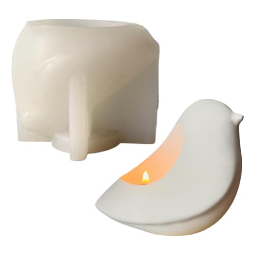 Silikonform für Kerzenhalter | kreative Werkzeuge für die Herstellung von Statuetten, Schatullen und Tabletts | Form für Kerzenhalter in Vogelform für Teekannen Silikonform für Kerzenhalter | kreative Werkzeuge für die Herstellung von Statuetten, Schatullen und Tabletts | Form für Kerzenhalter in Vogelform für Teekannen von Générique
