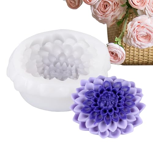 Silikonformen, Blumen, Blumenformen für kreatives Handwerk, multifunktionale Blumenform für Kerzen, Seifen und Hochzeitsdekoration Silikonformen, Blumen, Blumenformen für kreatives Handwerk, multifunktionale Blumenform für Kerzen, Seifen und Hochzeitsdekoration von Générique