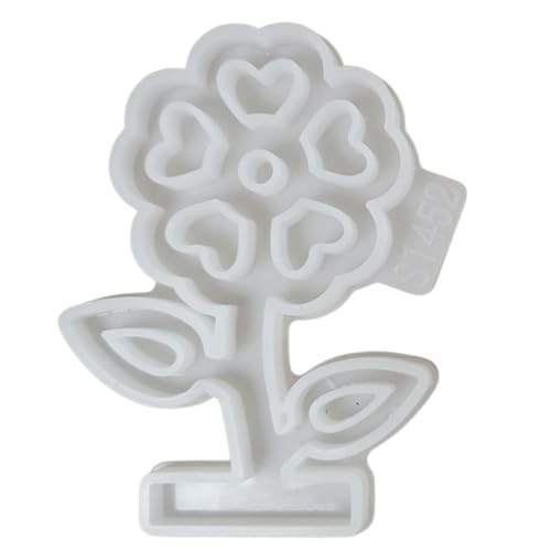 Silikonformen in Blumenform – Antihaft-Blumenformen zum Backen | Eisformen in Blumenform | flexibles Handwerkswerkzeug, antihaftbeschichtet, wiederverwendbar, für Wärme von Générique