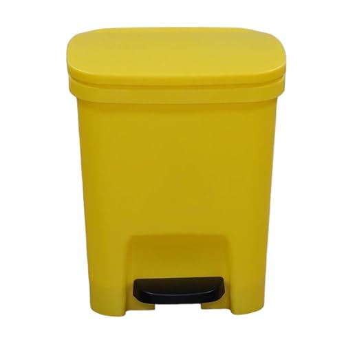 Slim Trash Can – Rechteckiger Müllfall, modernes Müllbehälter-Fußpedaldesign | schmale Küchenwindel mit Deckel zum Schließen sanft zu schließen, Entsorgungslösung von Générique
