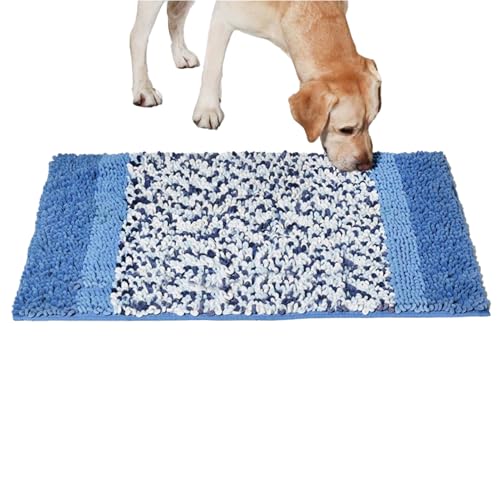 Snifflematte für Hunde – Interaktive Schnüffelmatte für Haustiere | Welpe Slow Feeder Sniffing Pad | Puzzle-Sitzsack für langsames Füttern für Haustiere | D-Spielzeug von Générique