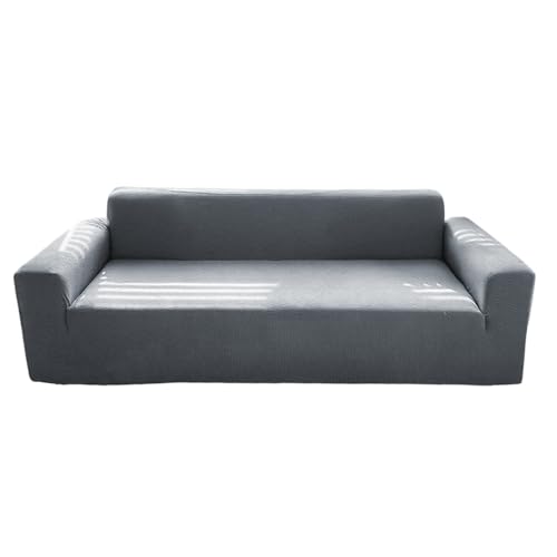 Sofabezug | Elastischer Schutz für 3-Sitzer-Sofa, verschleißfester Schutz für Möbel – Verwendung im Innen- und Außenbereich von Générique