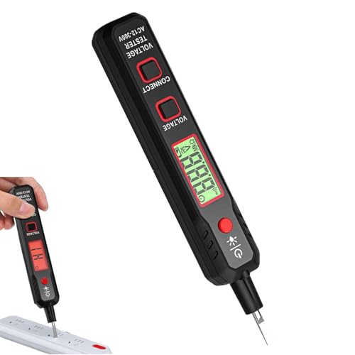Spannungsprüfer, elektrisches Werkzeug des Kabeltester – AC Spannungsprüfer Elektrischer Spannungsprüfer – Digital-Multimeter, multifunktionales Voltmeter, Stromzähler, Kabel-Tester Werkzeug Spannungsprüfer, elektrisches Werkzeug des Kabeltester – AC Spannungsprüfer Elektrischer Spannungsprüfer – Digital-Multimeter, multifunktionales Voltmeter, Stromzähler, Kabel-Tester Werkzeug von Générique