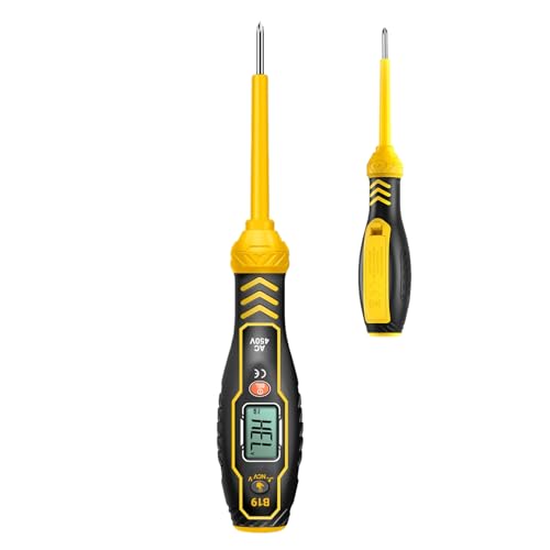 Spannungsprüfer Pen Kontaktless Circuit Detector, High Precision battery-Operated Volt Test and Screwdriver Pen, Safe Electrical Testing Tool for Industrial, Home, Electrician von Générique