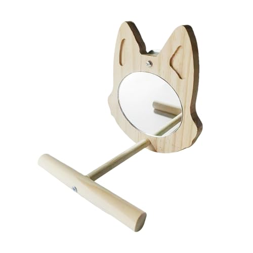 Spiegeleinstick, Vogelsitzstangen Spiegel, Schwungkiechen aus Holz, interaktives Spielzeug, Käfig, Zubehör für Papageien, Parakeet und Budgeties, Schlafgelegenheiten Kanarische Narben Spiegeleinstick, Vogelsitzstangen Spiegel, Schwungkiechen aus Holz, interaktives Spielzeug, Käfig, Zubehör für Papageien, Parakeet und Budgeties, Schlafgelegenheiten Kanarische Narben von Générique