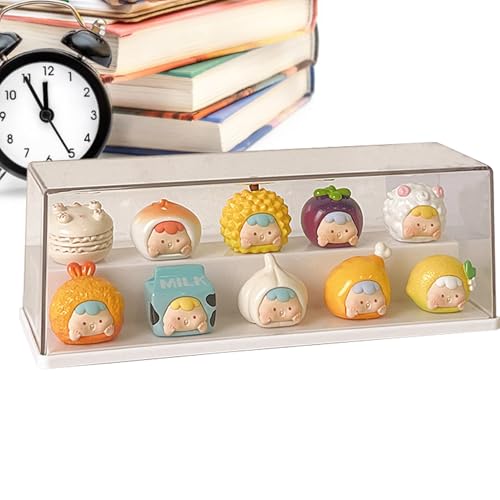 Spielzeug-Displaybox - Transparente Acryl-Displaybox für Miniaturfiguren, kompaktes und strapazierfähiges Design, stabile Struktur für Sammlerstücke und Spielzeug Spielzeug-Displaybox - Transparente Acryl-Displaybox für Miniaturfiguren, kompaktes und strapazierfähiges Design, stabile Struktur für Sammlerstücke und Spielzeug von Générique