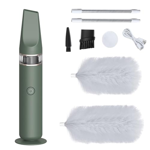Spin Duster Automatisch – Elektrischer Spin Duster | Verstellbarer Spin Feather Duster | 360 ° Federrampe | Reinigung des Rotierenden Staubsammlers mit Rollen zum Reinigen von Spin Duster Automatisch – Elektrischer Spin Duster | Verstellbarer Spin Feather Duster | 360 ° Federrampe | Reinigung des Rotierenden Staubsammlers mit Rollen zum Reinigen von von Générique