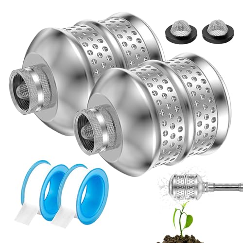 Sprinkler mit Sprinkler, Sprinkler für Wasserschlauch | Sprinkler für Schlauchende aus Aluminium | Rostfreier Filterkopf, sanfte Bewässerung, Sprinkler mit Innengewinde Sprinkler mit Sprinkler, Sprinkler für Wasserschlauch | Sprinkler für Schlauchende aus Aluminium | Rostfreier Filterkopf, sanfte Bewässerung, Sprinkler mit Innengewinde von Générique