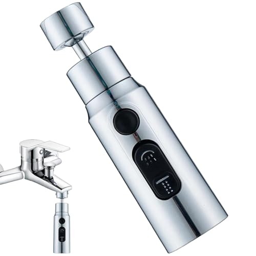 Sprühdüse für Küchenspüle, Spültischarmatur-Verlängerung, Wasserhahnverlängerung, um 360 Grad drehbar, Sprühkopf, verstellbare Wasserhahnverlängerung von Générique