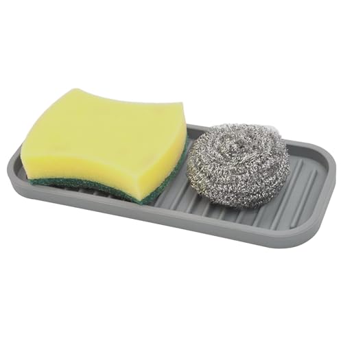Spülbeckenschoner für die Küchenspüle, Spritzschutz für die Küchenspüle | Wiederverwendbare Küchenspüle Tablett aus Silikon, schnell wiederverwendbar – Zubehör für Zuhause, Badezimmerleuchten von Générique