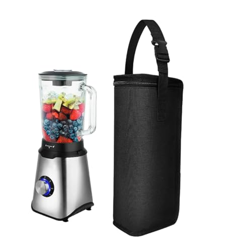 Standmixer-Deckel, Mixer-Deckel – tragbare Mixer-Tragetasche mit Handschlaufe | Nur Tasche, sichere Ärmeltasche für kleine Mixer, Outdoor-Reisen, Urlaub Standmixer-Deckel, Mixer-Deckel – tragbare Mixer-Tragetasche mit Handschlaufe | Nur Tasche, sichere Ärmeltasche für kleine Mixer, Outdoor-Reisen, Urlaub von Générique