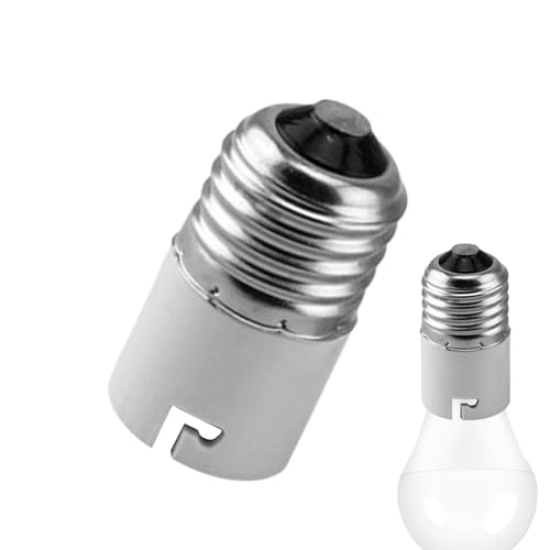 Steckdosen-Konverterstecker – Leuchtenadapter, Lampenwechselwerkzeug | Kompakter Funktionsstecker Mit Feuerfestem Gehäuse, Amp Shades Schreibtisch-Hängeleuchte Werkstattbeleuchtung Für Standard-Schrau von Générique