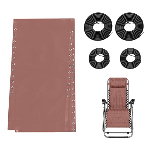 Stoff für Liegestuhl | Ersatzstoff für Liegestuhl | Reparatur-Set für Klappstuhl aus Stoff mit 4 Seilen | Klappliege für Garten im Freien Stoff für Liegestuhl | Ersatzstoff für Liegestuhl | Reparatur-Set für Klappstuhl aus Stoff mit 4 Seilen | Klappliege für Garten im Freien von Générique