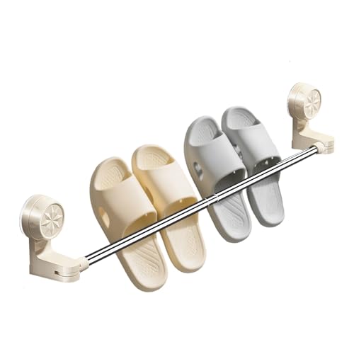Suction Cup Towel Bar – Abnehmbare ausziehbare Aufbewahrungsschiene, langlebiges Badezimmerregal | drehbarer verstellbarer Aufhänger mit Saugfunktion, tragbarer Towel Holder für Locker Room Suction Cup Towel Bar – Abnehmbare ausziehbare Aufbewahrungsschiene, langlebiges Badezimmerregal | drehbarer verstellbarer Aufhänger mit Saugfunktion, tragbarer Towel Holder für Locker Room von Générique