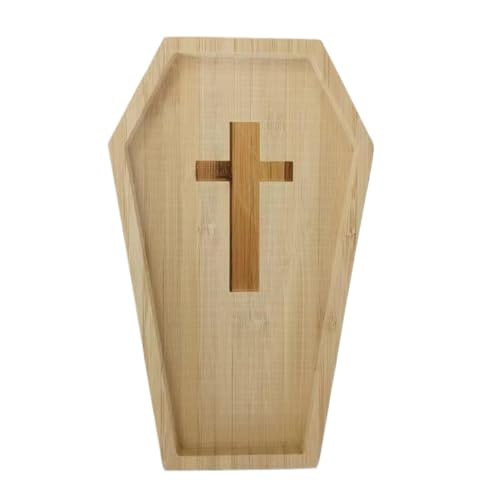Tabletts und Serviertabletts, Lebensmittel-Serviertablett – Halloween-Lebensmitteltablett – Kürbis-Snack-Tablett aus Holz – niedliches Wursttablett für Halloween und Rassen Tabletts und Serviertabletts, Lebensmittel-Serviertablett – Halloween-Lebensmitteltablett – Kürbis-Snack-Tablett aus Holz – niedliches Wursttablett für Halloween und Rassen von Générique