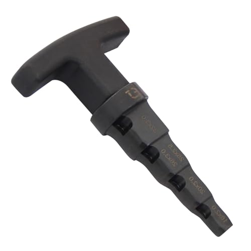 Tanging-Werkzeug – Verarbeitung des Innenschlauchs | Leisurer Multi-Kalibriert 4-in-1, Rotation mit Wagenheber, Präzisionsgröße 0,6 bis 1,25 Zoll, Anwendung in Hydrauliksystemen und Prozessen von Générique