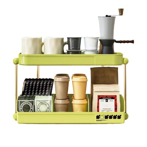 Tassenregal für Kaffeetassen | Tassenständer für Kaffeetassen | 2-stöckiger Teetassenhalter | Kaffeetassenständer für die Theke | Kaffeetassenhalter für Küche, Büro, Zuhause, Org Tassenregal für Kaffeetassen | Tassenständer für Kaffeetassen | 2-stöckiger Teetassenhalter | Kaffeetassenständer für die Theke | Kaffeetassenhalter für Küche, Büro, Zuhause, Org von Générique
