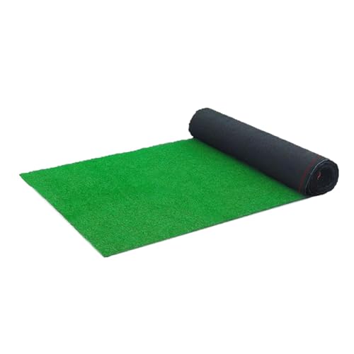 Teppich für den Außenbereich aus Kunstrasen – vielseitiger rutschfester Rasenteppich | langlebige und verschleißfeste Fußmatte | elastischer Grasteppich | Kunstrasen | Hunde, Garten, Rasen von Générique
