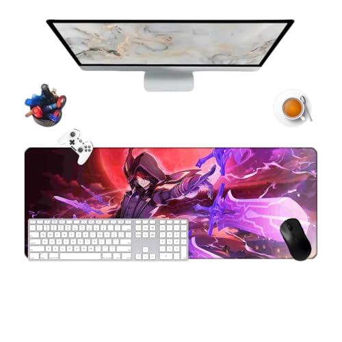 The Eminence in Shadow Mauspad, Anime, Gamer, Schreibtischunterlage, Deko, 800 x 300 x 3 mm, wasserdichtes Gaming-Mauspad und Unterseite aus rutschfestem Gummi, Oberfläche The Eminence in Shadow Mauspad, Anime, Gamer, Schreibtischunterlage, Deko, 800 x 300 x 3 mm, wasserdichtes Gaming-Mauspad und Unterseite aus rutschfestem Gummi, Oberfläche von Générique