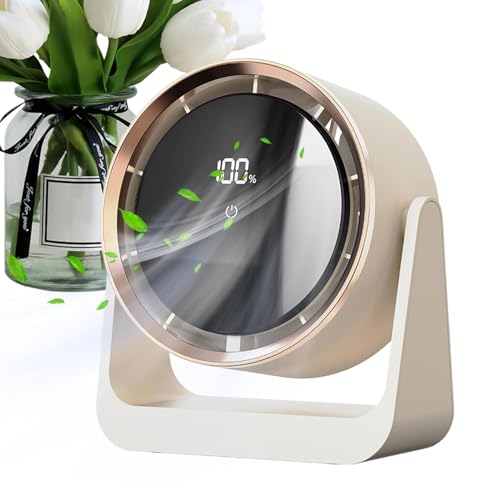 Tischventilator, Nachttischventilator – wiederaufladbarer USB-Ventilator, tragbar, persönliches Kühlgerät, Wind mit 5 Geschwindigkeiten, Neigung verstellbar um 90 °, leistungsstarke Nachtlichter Tischventilator, Nachttischventilator – wiederaufladbarer USB-Ventilator, tragbar, persönliches Kühlgerät, Wind mit 5 Geschwindigkeiten, Neigung verstellbar um 90 °, leistungsstarke Nachtlichter von Générique