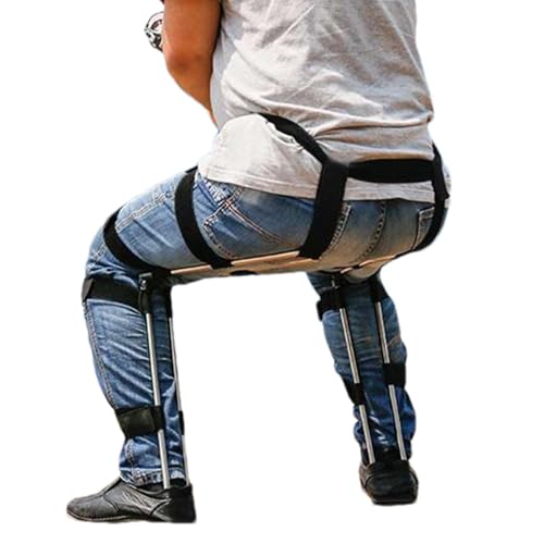 Tragbarer Stuhl – Campinghocker, faltbar, für magisches Angeln im Freien | unsichtbarer Stuhl mit verstellbarem Sitz | Stuhlhose | unsichtbare Sitzbeinschiene, Magischer Hocker von Générique