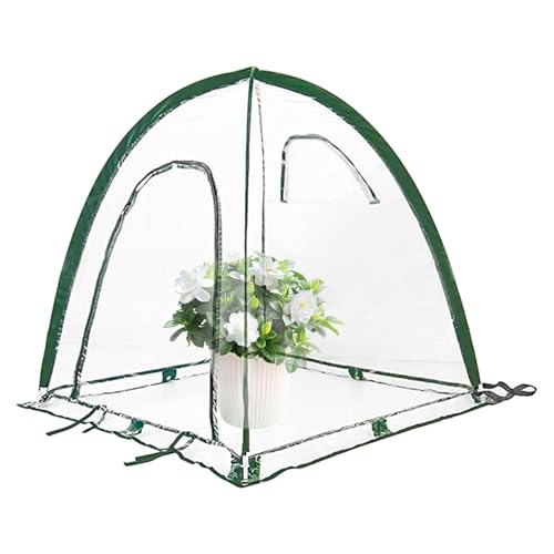 Tragbares Greenhouse Zelt, Pop-Up-Schutz, für den Innen- und Außenbereich, transparentes Pflanzenzelt, tragbares Pop-Up-Greenhouse für drinnen und draußen, Schutz vor Frostpflanzen, Against kaltem von Générique