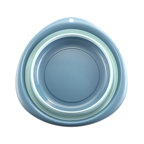 Tragbares Waschbecken – Multifunktions-Waschtisch rund | Creative Folding Basin Outdoor Travel Portable Basin Wash Face | Wäscherei | Vegetable Waschbecken | Kreatives rundes Waschbecken Tragbares Waschbecken – Multifunktions-Waschtisch rund | Creative Folding Basin Outdoor Travel Portable Basin Wash Face | Wäscherei | Vegetable Waschbecken | Kreatives rundes Waschbecken von Générique