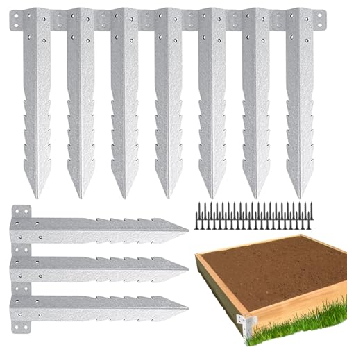 Trainer für Gartenarbeit, Gartenarbeit | 10 x Stakes Landschaftszaun, gezackter , Liegemulden für die des Gartens Trainer für Gartenarbeit, Gartenarbeit | 10 x Stakes Landschaftszaun, gezackter , Liegemulden für die des Gartens von Générique