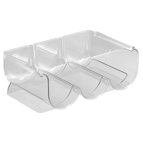 Transparentes platzsparendes Aufbewahrungsregal für Wasserflaschen | Wasserflaschenorganizer für Schrank – bruchsichere Weinaufbewahrungsregale einfacher zu lagern für Getränke Transparentes platzsparendes Aufbewahrungsregal für Wasserflaschen | Wasserflaschenorganizer für Schrank – bruchsichere Weinaufbewahrungsregale einfacher zu lagern für Getränke von Générique