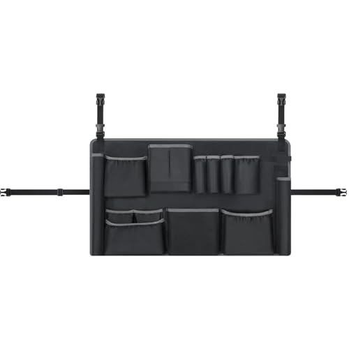 Trash Bin Covers for Outside, Commercial Cleaning Organizer Bag, passend für 32 bis 55 Gallon Bins, Multi Pocket Tool Storage, ideal für Porch Backyard Garden Lawn Garage Reinigung Tasks Trash Bin Covers for Outside, Commercial Cleaning Organizer Bag, passend für 32 bis 55 Gallon Bins, Multi Pocket Tool Storage, ideal für Porch Backyard Garden Lawn Garage Reinigung Tasks von Générique