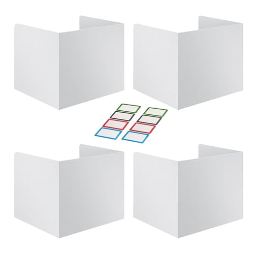 Trennwände für Privatsphäre – Schreibtisch-Schilder im Klassenzimmer, Fokusschilder für das Studium | Faltbare Notenblätter, Konstruktionsfunktion aus robustem Karton, wiederverwendbare Barrieren Trennwände für Privatsphäre – Schreibtisch-Schilder im Klassenzimmer, Fokusschilder für das Studium | Faltbare Notenblätter, Konstruktionsfunktion aus robustem Karton, wiederverwendbare Barrieren von Générique