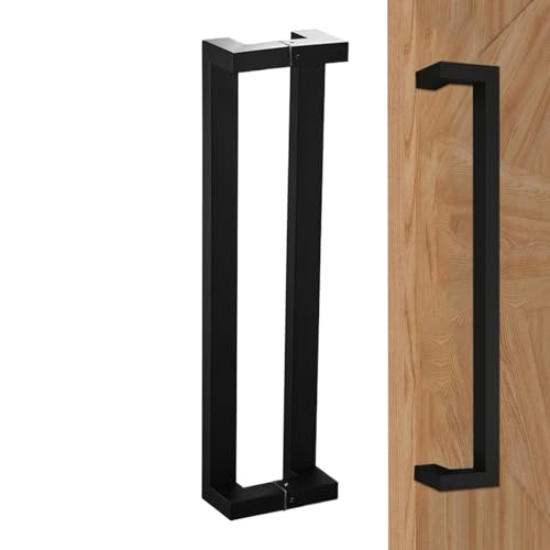 Türgriffe zum Schieben, Türgriff aus Glas mit doppelter Krümmung | Haltegriff mit quadratischem für Schrank, Schublade, Eingang, Innen und Außen von Générique