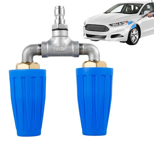Turbodüsen-Druckrunder, Turbo-Düse, Power Washer Buzzle TIPS | 360 Grad drehbare Scheibenwaschdüse, Turbo-Sprühdüse zum Reinigen von Surfen Turbodüsen-Druckrunder, Turbo-Düse, Power Washer Buzzle TIPS | 360 Grad drehbare Scheibenwaschdüse, Turbo-Sprühdüse zum Reinigen von Surfen von Générique