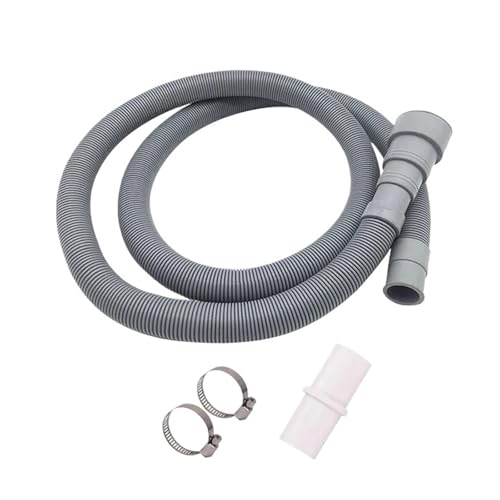 Universal-Ablaufschlauch-Verlängerungsset für Waschmaschine und Spülmaschine, einfach zu installieren und kompatibel (150 cm) von Générique