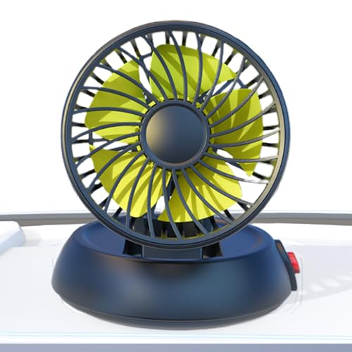 Ventilator für das Auto, Lüfter für Autos, die kalte Luft blasen, Kopffilter für Dash | 3 leistungsstarke Geschwindigkeiten, faltbarer Kühlventilator für das Armaturenbrett Ventilator für das Auto, Lüfter für Autos, die kalte Luft blasen, Kopffilter für Dash | 3 leistungsstarke Geschwindigkeiten, faltbarer Kühlventilator für das Armaturenbrett von Générique