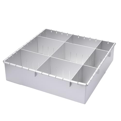Verstellbare Backform – quadratische oder rechteckige Kuchenform in mehreren Größen, widerstandsfähiges und leicht zu reinigendes Material | Backwerkzeug für hausgemachte Mousse-Kuchen Verstellbare Backform – quadratische oder rechteckige Kuchenform in mehreren Größen, widerstandsfähiges und leicht zu reinigendes Material | Backwerkzeug für hausgemachte Mousse-Kuchen von Générique