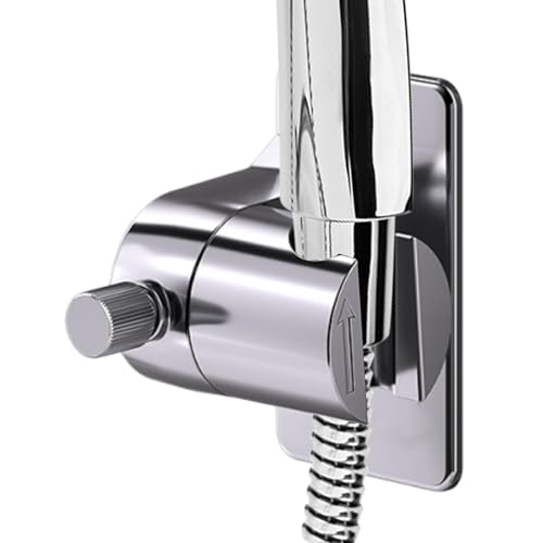Verstellbarer Kopfhalter – Handbrausehalter | Wandhalterung für Handbrause, keine Installations- und Montage-Sets für Badezimmer von Générique