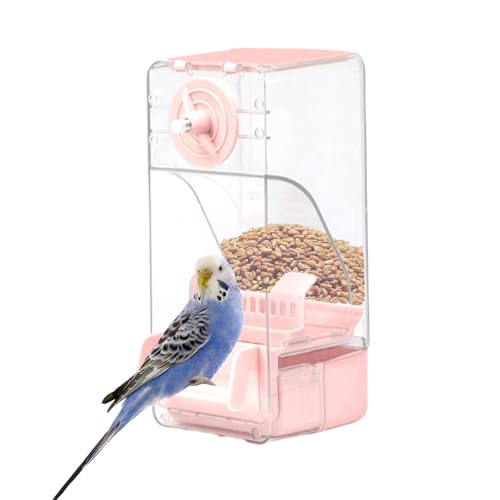 Vogelkäfig-Futterstation – Vogelfutterstation | Perch Birds Feeders | Kolibris Fütterungsstation | Small Birds Cage Food Bowl bietet Futterspender für Wellensittiche, von Générique