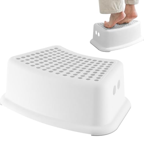 WC-Sitzhocker | DESCREEN rutschsicher | Ergonomische Unterstützung für die natürliche Position, ideale Höhe, Verdauungshilfe, robustes Design für Erwachsene von Générique