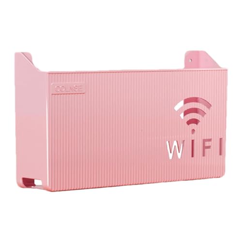 WLAN-Router-Speicher – ABS-Router-Speicherhalterung | Router-Halterungsbox, multifunktionales schwebendes Regal für WLAN-Router, Routerregal-Organizer, Aufbewahrung an R WLAN-Router-Speicher – ABS-Router-Speicherhalterung | Router-Halterungsbox, multifunktionales schwebendes Regal für WLAN-Router, Routerregal-Organizer, Aufbewahrung an R von Générique
