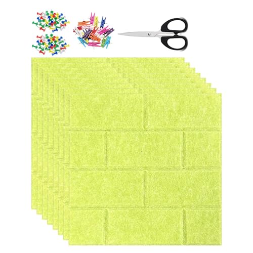Wand-Anzeigetafeln | Selbstklebendes Filzschild für Wand | Abnehmbare Wanddekoration, sicher für Erinnerungen, Kalender, Post und Anzeige Wand-Anzeigetafeln | Selbstklebendes Filzschild für Wand | Abnehmbare Wanddekoration, sicher für Erinnerungen, Kalender, Post und Anzeige von Générique