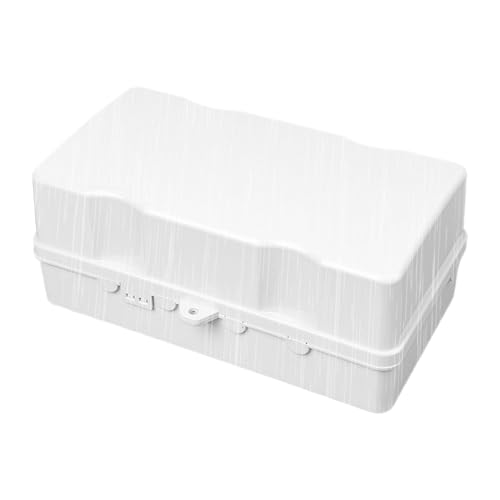 Wasserdichte Verlängerungsbox, wasserdicht, für den Außenbereich, elektrische Sicherheitsbox für den Innenbereich, mit Vorhängeschloss, wasserdicht, schützt das Licht für Weihnachtsdekoration von Générique