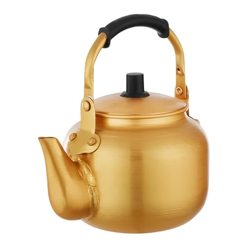Wasserkocher aus Aluminium – Campingwasserkocher | Teekessel für Wandern, Picknick, Camping | leichter Camp-Tee-Wasserkocher, Kaffeemaschine, Camping-Teekanne, Wasserkocher aus Aluminium von Générique