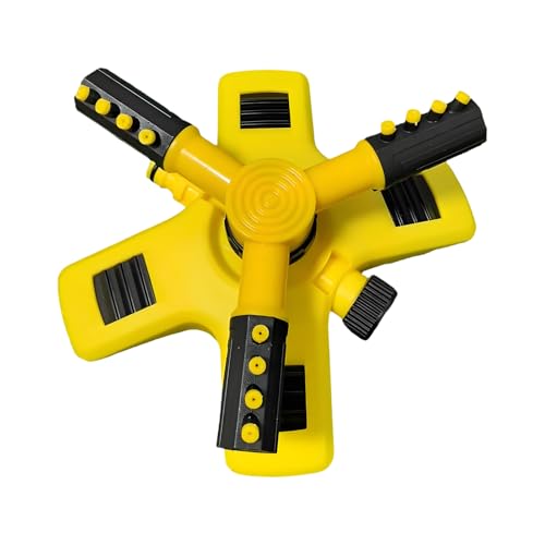 Wassersprinkler für Lawn – Lawn Sprinkler | 360 Grad Rotating Bewässerungssystem Automatic | Grass Lawn Sprinkler für Yard große Fläche mit verstellbarem Spray für große Flächenabdeckung, Kinder von Générique