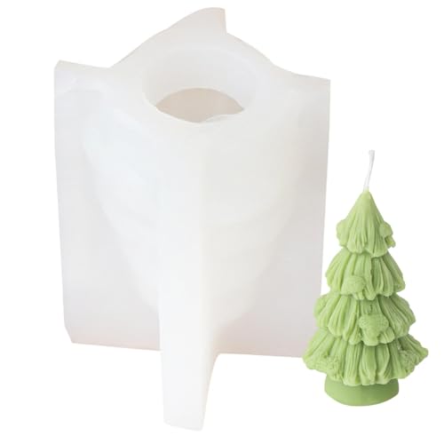 Weihnachts-Silikonformen für Kerzen, Weihnachtsseifenformen - Silikonharz-Formen zur Herstellung von Silikonharz | DIY Weihnachts-Thema Silikonform für Seifenherstellung von Générique