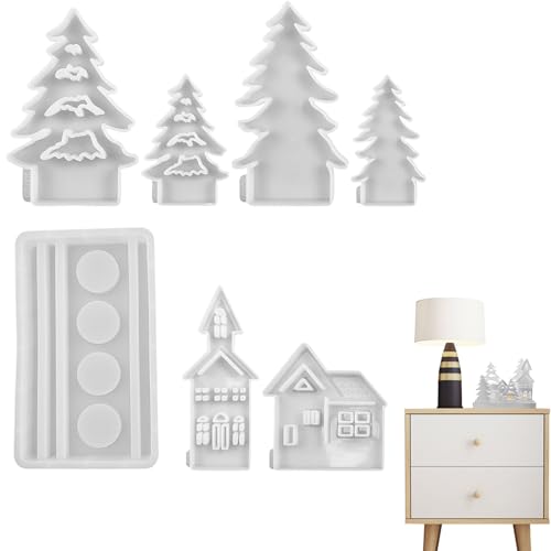 Weihnachtskerzenformen, Weihnachtsbaumform | 7 Backformen | Haus-Weihnachtsbaum-Kuchenwerkzeuge, 3D-Süßigkeiten-Herstellung, Weihnachtskeksform Weihnachtskerzenformen, Weihnachtsbaumform | 7 Backformen | Haus-Weihnachtsbaum-Kuchenwerkzeuge, 3D-Süßigkeiten-Herstellung, Weihnachtskeksform von Générique